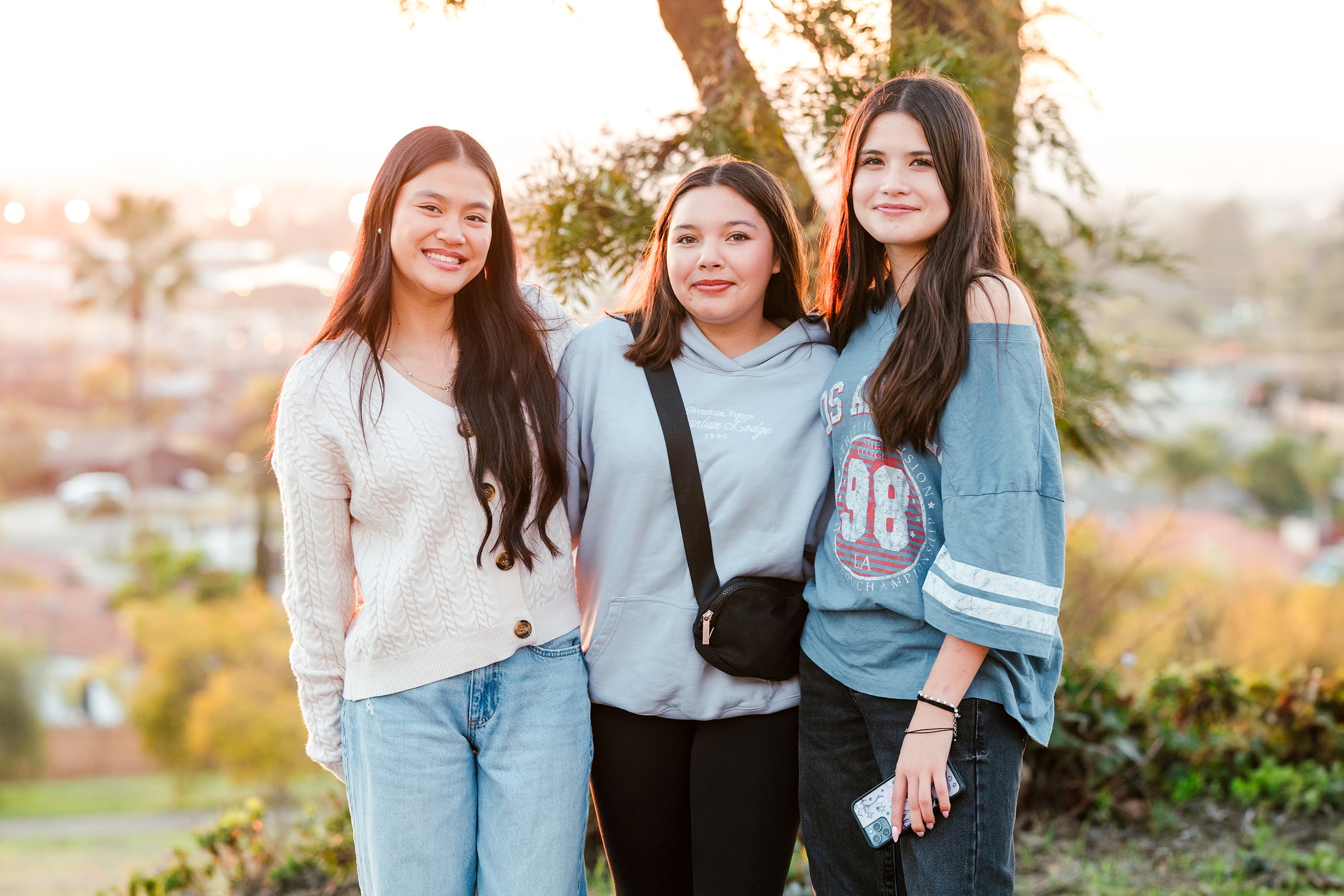 Spiritual Emphasis Week 2025 — 29 Group of high school students gathered outdoors near building